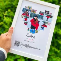 تابلو طرح قلب مناسب ولنتاین