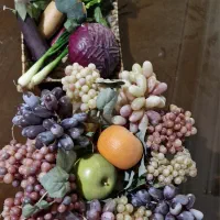 میوه و سبزیجات تزئینی آشبز خانه خارجی