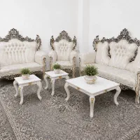 مبل سلطنتی شیک درحدنو بامیزعسلی