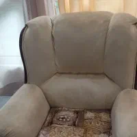 مبلمان نیمه استیل تشک دوبل