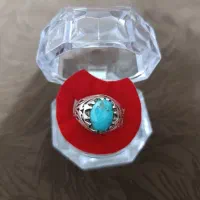 انگشتر نقره سنگ اصلی فیروزه