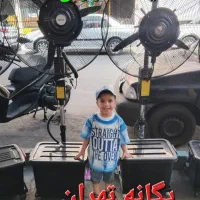 پنکه ایستاده مهپاش ۶۵ مه پاش۷۵ ایوولی صنعتی دیواری