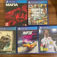 بازی GTA V، NFS Heat، Mafia Trilogy، Batman، FIFA