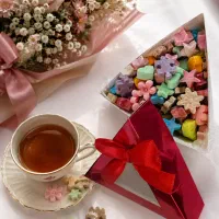 قند تزیینی با طعم ها و رنگ های متفاوت
