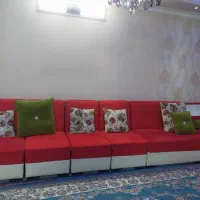 مبل ۱۲ نفره به همراه میز ناهار خوری ۳نفره درحدنو