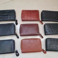 جا کارتی و کیف پول چرم .دوکاره از جنس چرم