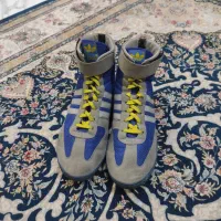 لوازم کشتی 55 کیلو ، کفش ، دوبنده ، ست ، زانو بند