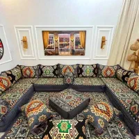 ترمه تمیز سالم در 2 رنگ خوشگل و 2 عدد پشتی مجانی