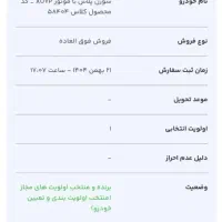 فروش حواله سورن پلاس فوق العاده