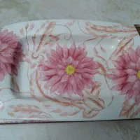 ظرف شیرینی خوری طرح گل
