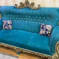 مبل ۷نفره آبی