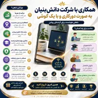 همکاری با شرکت دانش بنیان به صورت دورکاری