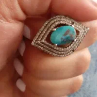 انگشتر نقره فیروزه