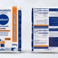 چسب پودری شیمی کاشی پرسلانی الیاف دار