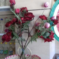 گل روز مصنوعی کم استفاده شده درحد نو