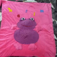 رختخواب آماده نوزاد دخترانه طرح غورباقه