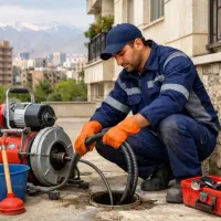 چاهبازکن فنرزنی ارزان فوری گرفتگی10دقیقه درب منزل