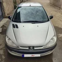 پژو 206 نقره ای متالیک مدل 1385 اصل فرانسوی