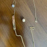 گردنبند و گوشواره طلا