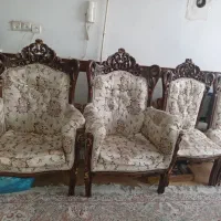 مبل سلطنتی ۹نفره با میز و عسلی