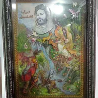 تابلو امام رضا دست ساز