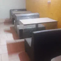 میز وصندلی فست فودی ۴نفره