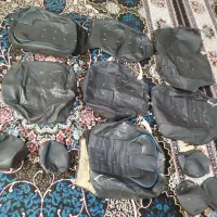 روکش صندلی خلبانی چرم تیبا