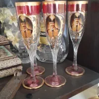 4 عدد جام قاجاری موزه ای