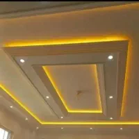 گچکاری و گچ بری (دستی و پیش ساخته)،نصب دیوارگچی