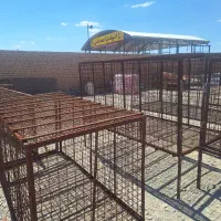 قفس توری    یک متر در ۲ متر