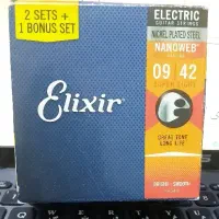 سیم گیتار الکتریک elixir 9 42