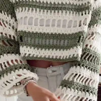 اسکارف و شراگ بافتنی