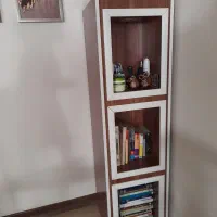 کتابخانه  باکس تزئینی کنار سالنی یا آشپزخانه