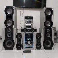 ضبط 10000وات بلوتوثی پاناسونیک اصل ۸تیکه