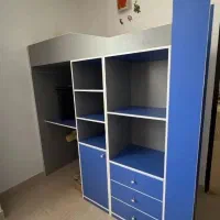 تخت خواب تمام ام دی اف ، کمد جالباسی ،میز کامپیوتر