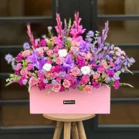 دسته گل باکس گل خواستگاری تولد رز شاخه ای روز مرد