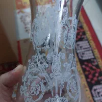 حباب لوستر گل پاریسی