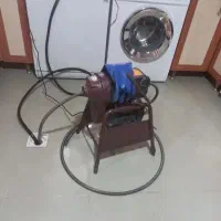 لوله بازکنی با(دستگاه باد و دستگاه فنر برقی)