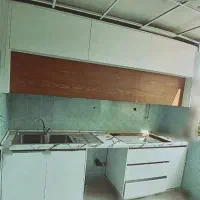کابینت های گلس جدیدپله ای درحدنوسینک آبچکا دست دوم