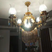 میز تیوی  لوستر