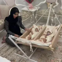 گهواره ننو دو قلویی