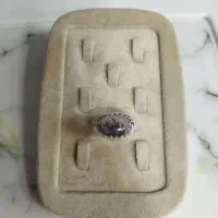 انگشتر نقره 925سنگ شجر قائن درخت