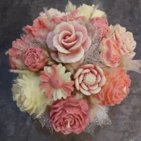 باکس گلهای شمعی