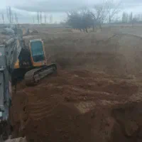 بیل مکانیکی استخر شیب دار