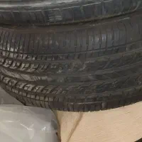 یه جفت لاستیک دنا پلاس   ویک عدد رینگ پراید