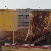 باکت بتن.ماسه