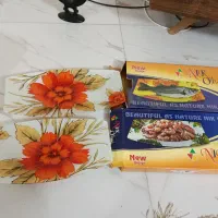 دیس شیشه ای دوعدد