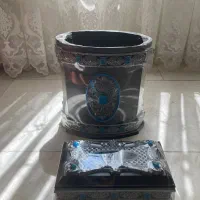 سطل و جا دستمال کاغذی