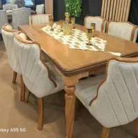 میزنهارخوری نهار خوری صندلی چوب راش زیباچوب 765