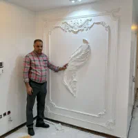 اجرای گچبری  پیش ساخته ودستی